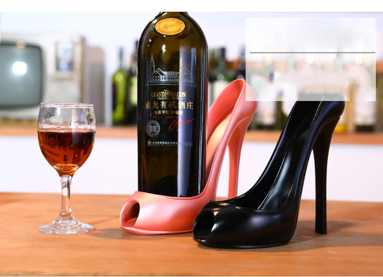 Creative High Heels Wine Rack Ornaments European Wine Rack Home Decoration Ornaments Wine Cabinet Jewelry Wine Rack Crafts