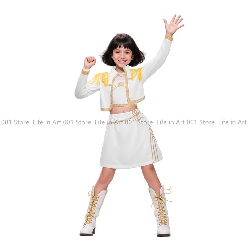 EtherealBe Kids Demon Hunter Cosplay Outfit for Girls