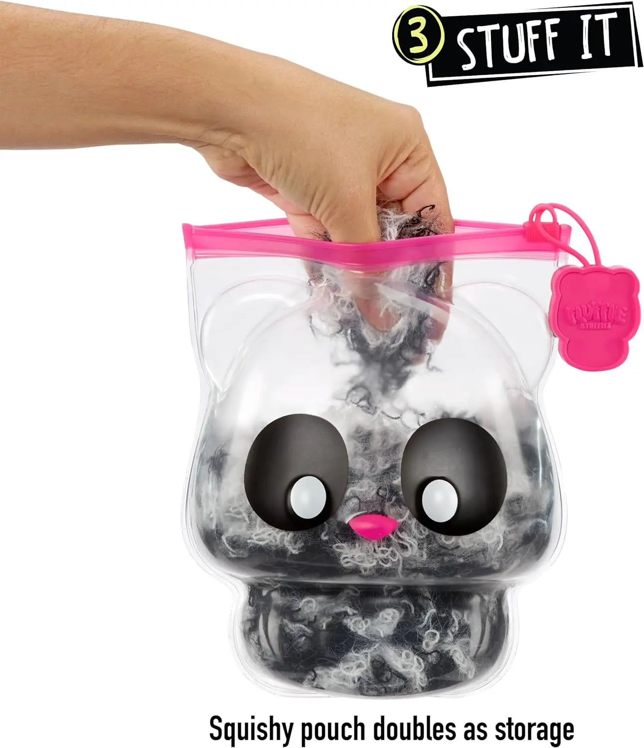 Original Fluffie Stuffiez Collectible Plush DIY Kids Toy UNICORN PANDA ICE RAINBOW Fur Pulling Soft Girl Toys Christmas Gift 1pc