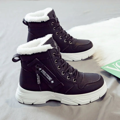 Winter Snow Boots for Women 2025 New Casual High-top Shoes Warm Sneakers Platform Comfortable Ankle Boots Women Shoes for Women