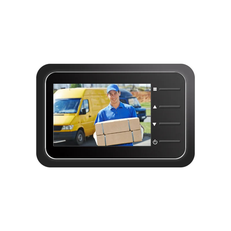 Escam C22 Video Peephole Doorbell Camera Video-eye Record Electronic Ring Night View Digital Door Viewer Home Security