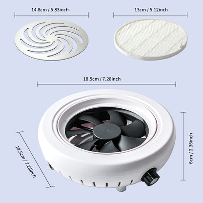 45000 RPM Super Suction Nail Dust Collector Powerful Nails Dust Extractor Nail Art Manicure Fan Vacuum Cleaner And Filter