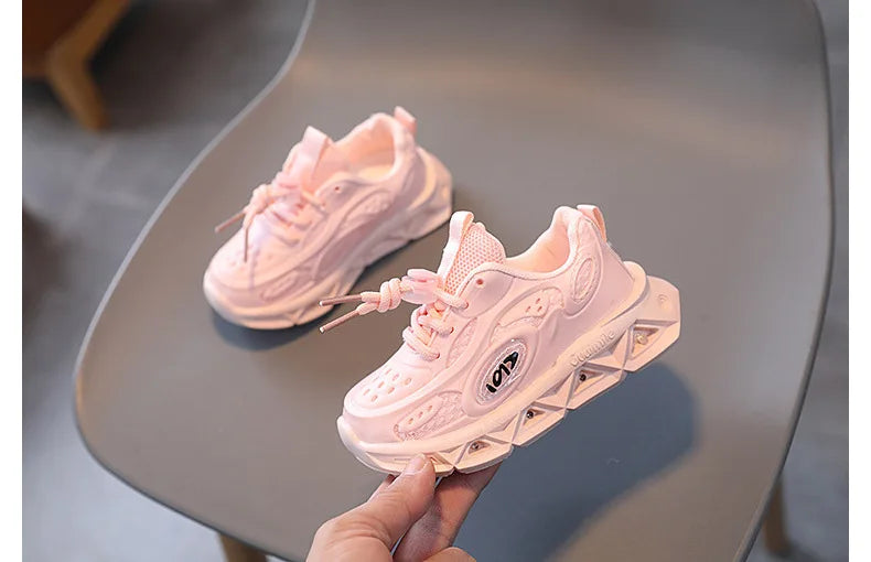 Children Glowing Sneakers Boys Led Lighted Casual Shoes 2023 Spring Autumn Candy Color Breathable Kids Shoes Girls Sports Shoes