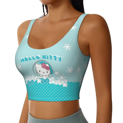 EtherealBe Hello Kitty Sports Bra for Women