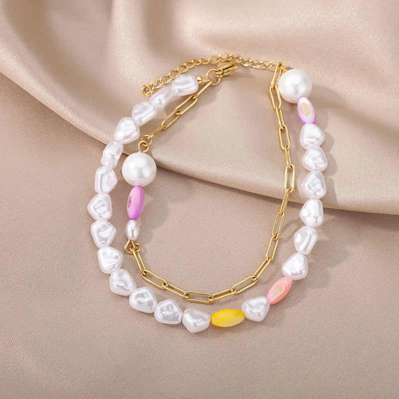 Evil Eye Anklets for Women Stainless Steel Boho Anklet Summer Charm Ankle Bracelet Lucky Amulet Jewelry Beach Accessoires Femme
