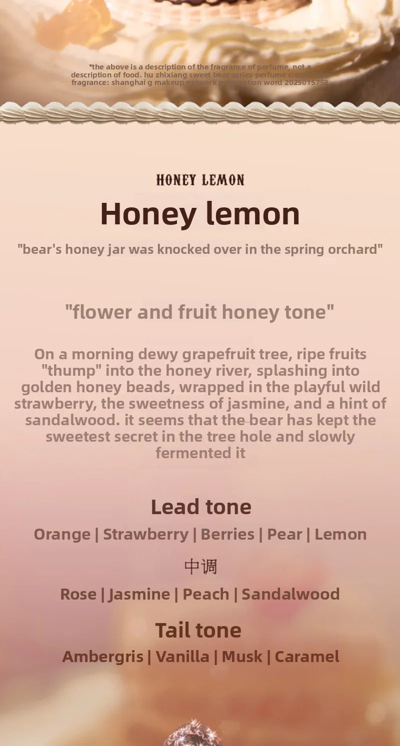 FLOWER KNOWS THE SWEETIE BEAR COLLECTION Perfume Long-Lasting Women's Fragrances