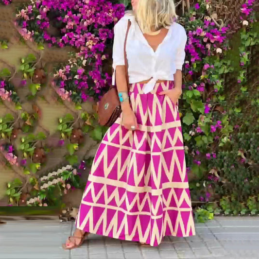 Korean Reviews Clothes Women'S Elegant High Waist Skirt Tie Front Pleated Maxi Skirts Sequin Skirt For Women Ropa De Mujer