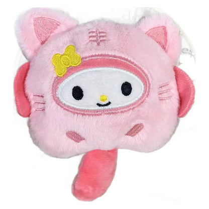 Squeaky Catfish Keychain, Anime Sound Toy with Creative Round Corner and Rolled Edge Design, Christmas Gift, Crossbody Bag