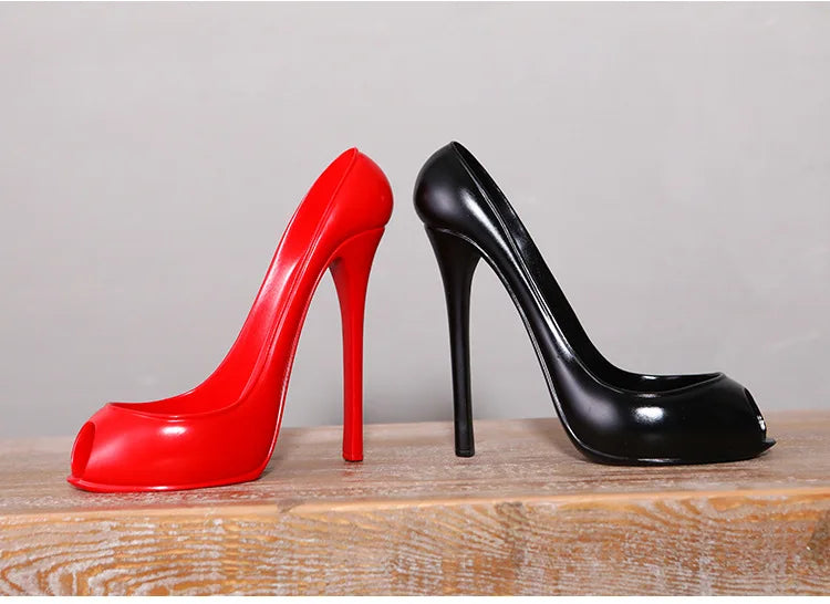 Creative High Heels Wine Rack Ornaments European Wine Rack Home Decoration Ornaments Wine Cabinet Jewelry Wine Rack Crafts