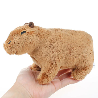 18/30cm Capybara Rodent Plush Toy Cartoon Animal Hydrochoerus Hydrochaeris Plush Doll Soft Toy Christmas Gift Toys For Children