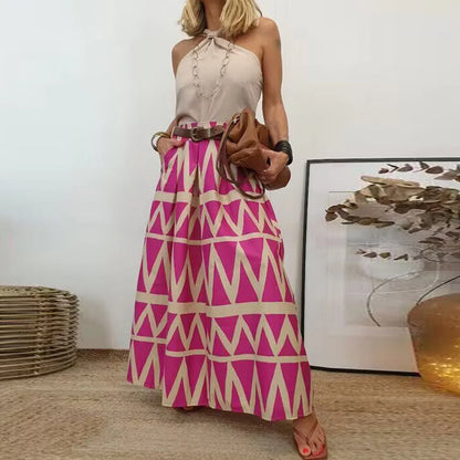 Korean Reviews Clothes Women'S Elegant High Waist Skirt Tie Front Pleated Maxi Skirts Sequin Skirt For Women Ropa De Mujer