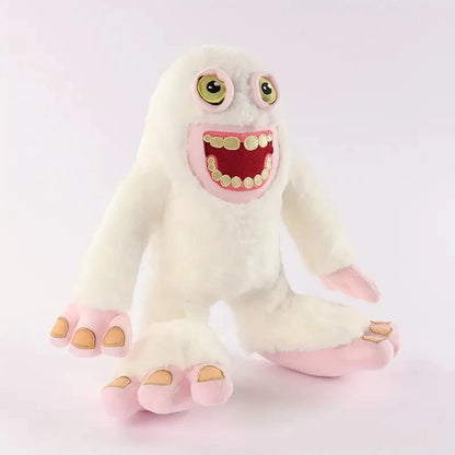 28cm/11.2in Monster Plush Toys Rare Mammott Plushies Funny Horror Game Monster Toys Soft Stuffed Animal Birthday Christmas Gift