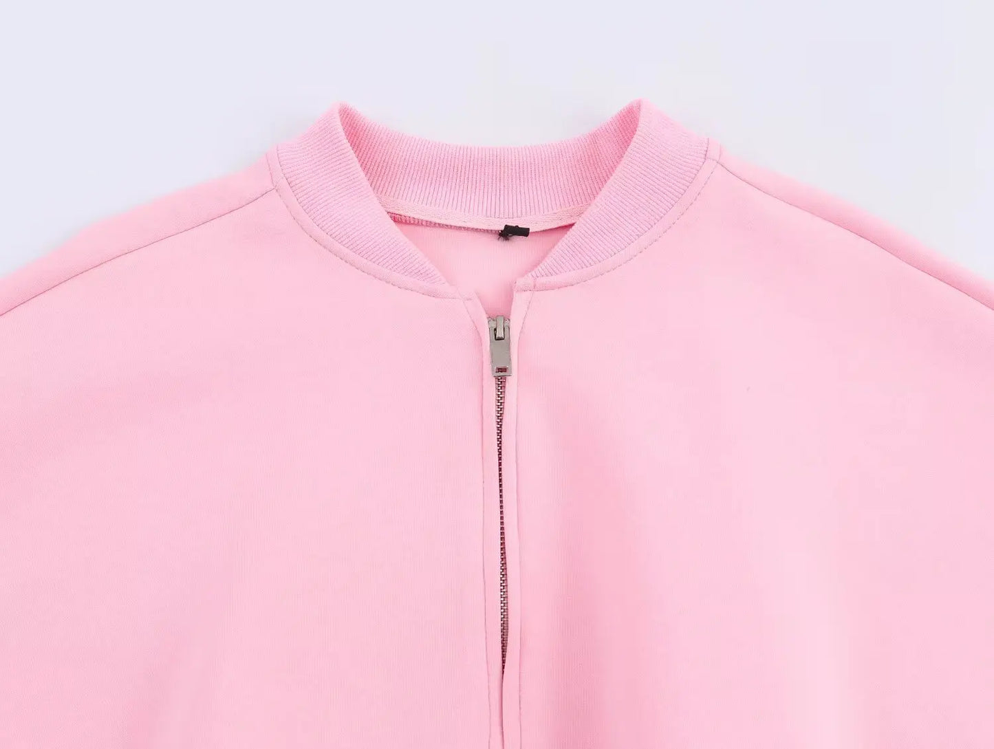 HH Women Casual Solid Coat Flared Pants Suits Long Sleeve Zipper Bomber Jackets 2025 New Fashion Lady Chic Outfit 2 Piece Set