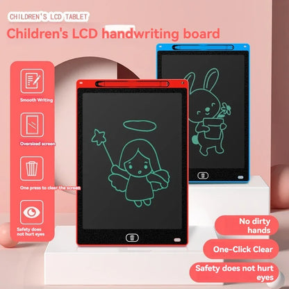12 inch LCD Drawing Tablet For Children Toys Painting Tools Electronics Writing Board Boy Kids Educational Toy(Color random)