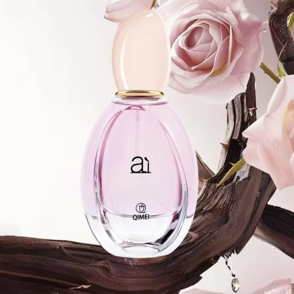 High-Quality Ribbon Women's Perfume Floral Scent Intense Fragrance 50ml Premium Brand Perfume 75ml, Red Elegant Packaging femme