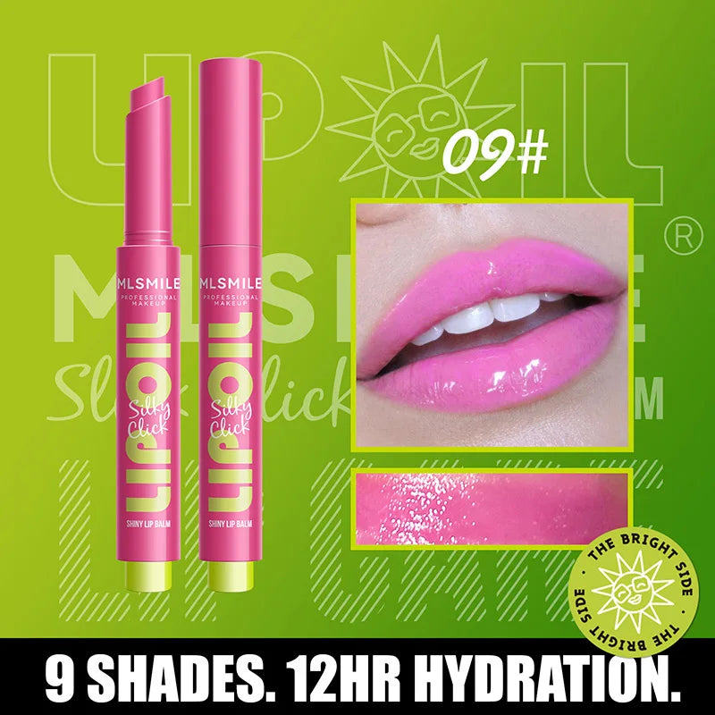 EtherealBe Hydrating Jelly Lip Gloss in Bright Pink Shade for Smooth, Glossy Lips
