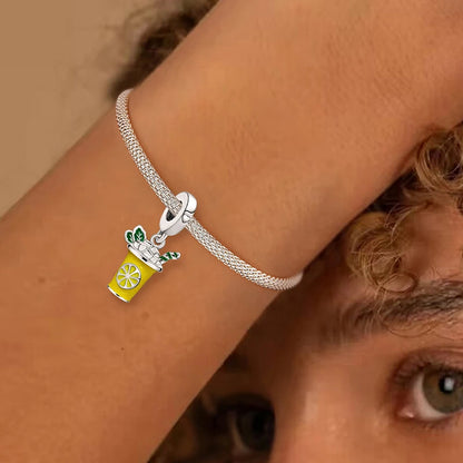 925 Sterling Silver Sunflower Halloween Lizard Pumpkin Pendant Bead Diy Bracelet Bangle Making Gift Of High Quality Fine Jewelry