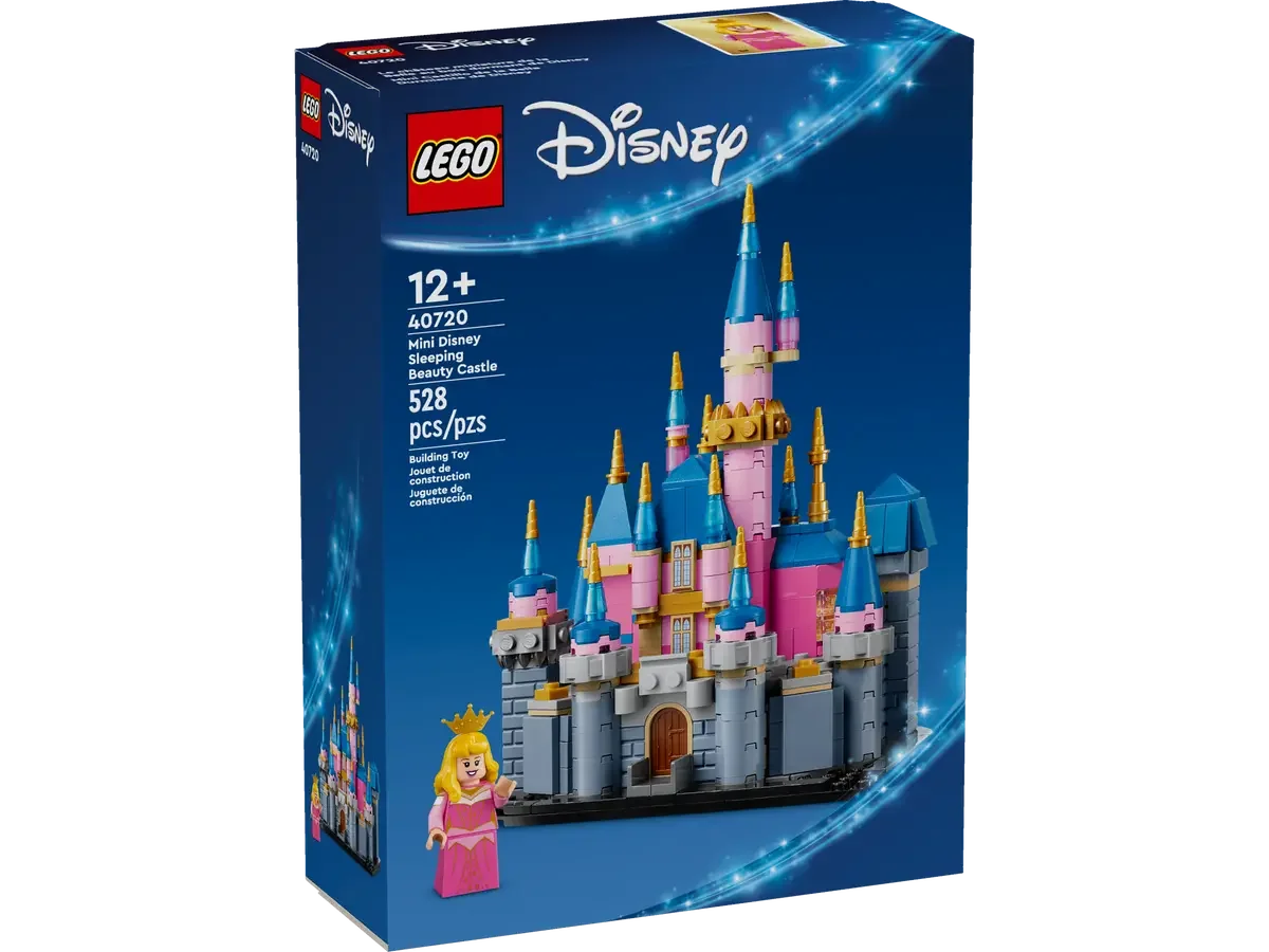 LEGO 40720 Mini Disney Sleeping Beauty Castle Children's Puzzle Building Blocks Toy Gift