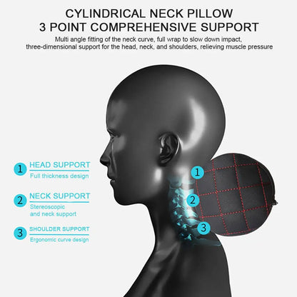 Luxury Car Seats Neck Pillow Leather Memory Soft Breathable Comfortable Relax Neck Support Car Office Chair Headrest Protector
