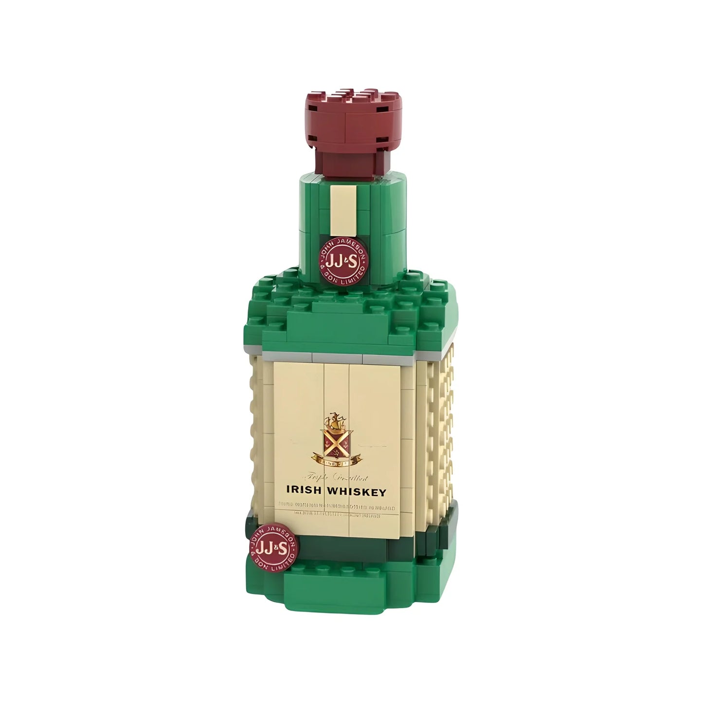 Creative Whiskey Bottle Building Blocks, 3D Puzzle DIY Model Kits for Adults, Home Bar Decoration, 11 Styles Available
