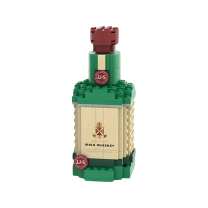 Creative Whiskey Bottle Building Blocks, 3D Puzzle DIY Model Kits for Adults, Home Bar Decoration, 11 Styles Available