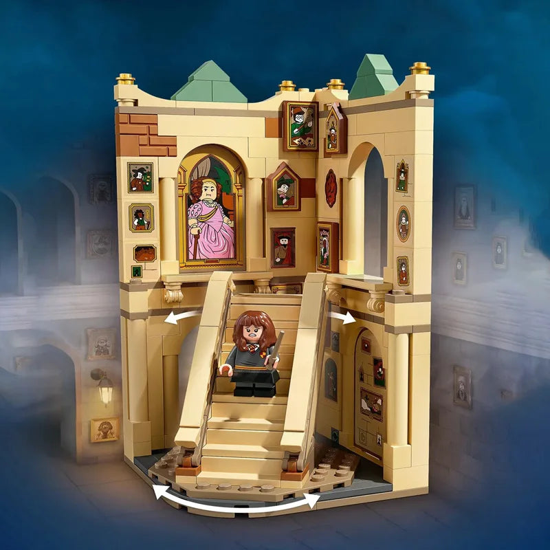 LEGO Harry Potter Hogwarts Grand Staircase 40577 Building Blocks Kit Toys Set for Kids Age 8+ Birthday Christmas New Year Gift
