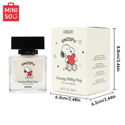 MINISO & SNOOPY Women Perfume Original Luxury Floral Fragrance For Woman Spray 50ML Girl Birthday Present Children Gift