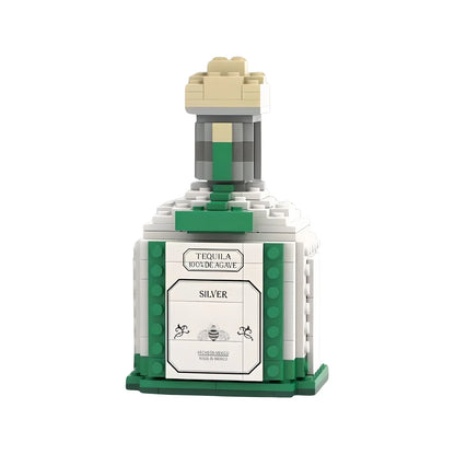 Creative Whiskey Bottle Building Blocks, 3D Puzzle DIY Model Kits for Adults, Home Bar Decoration, 11 Styles Available