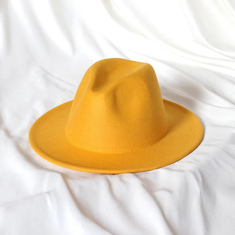 Embroidered three-dimensional flower fedora hat Women's jazz top hat Spring and autumn panama church fashion elegant wedding Hat