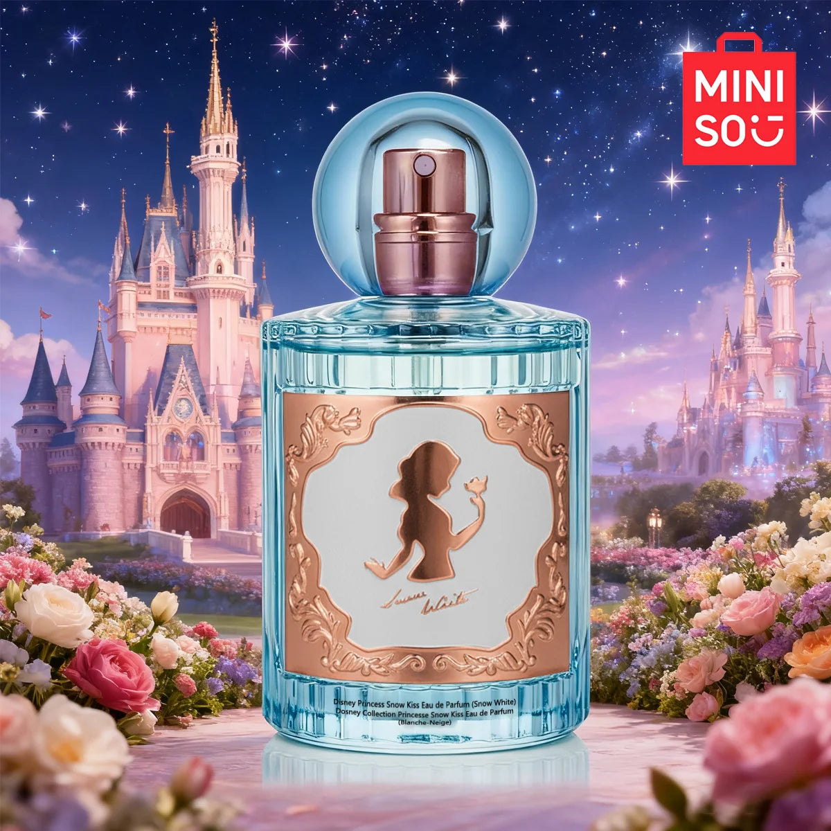 MINISO & DISNEY SNOW WHITE Women Perfume Original Luxury Floral Eau De Parfum Designer Fragrance For Woman Body Spray 50ml