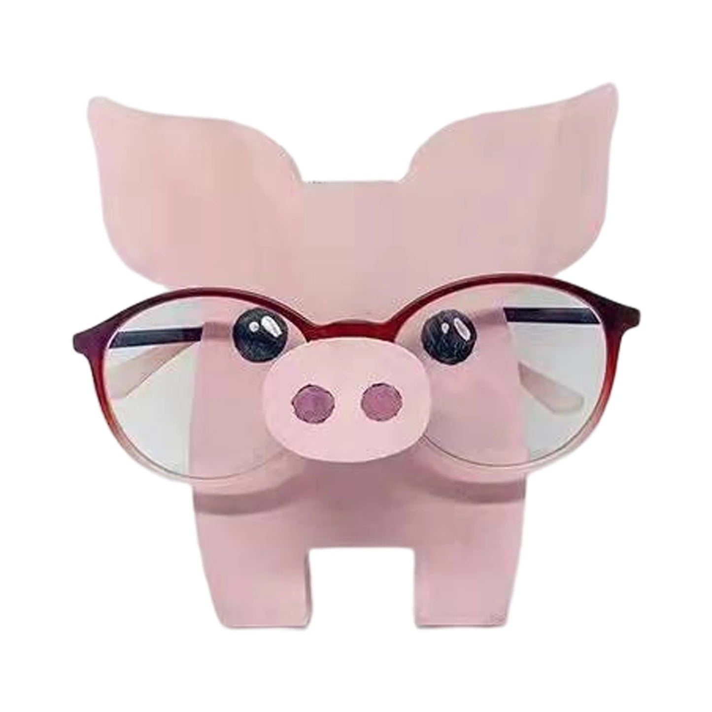 Animal Glasses Stand Holder Creative Puppy Dog Pet Shape Glasses Rack For Christmas Gift Wooden Home Office Desk Decor