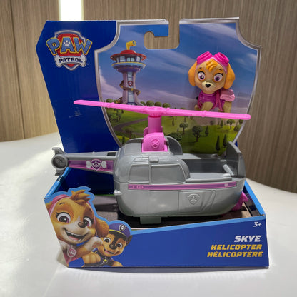Original Paw Patrol Rex’s Dinosaur Rescue Vehicle with Collectible Action Figure Anime Doll Kids Toy Birthday Christmas Gift