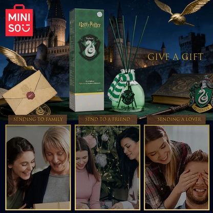 MINISO Harry Potter Series Magic Academy Flameless Aromatherapy with Reed Diffuser Stick Home Date Air Freshener