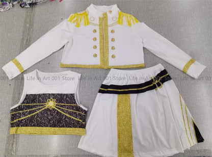 EtherealBe Kids Demon Hunter Cosplay Outfit for Girls