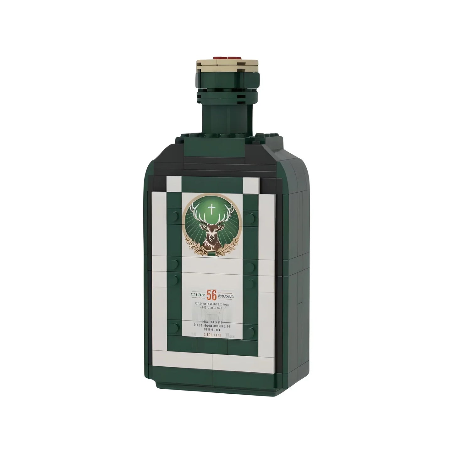 Creative Whiskey Bottle Building Blocks, 3D Puzzle DIY Model Kits for Adults, Home Bar Decoration, 11 Styles Available