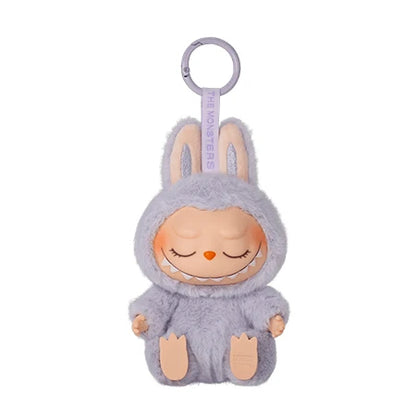 Authentic Pop Mart THE MONSTERS LABUBU Sitting Party Series Vinyl Plush Blind Box Figurine Pendant Labubu Original Collection