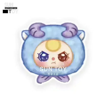 Baby Three Twelve Constellations Plush Blind Box Tide Bag Decorative Pendant Mystery Box Kawaii Doll Surprise Toy Christmas Gift