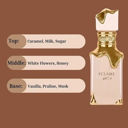 2026 New Eclaire Perfume 100ml Long Lasting Women's Perfumes Ice Cream Arab Perfume Gift For Women EDP Spray Pheromone Fragrance