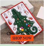 Christmas Tree Children's Handmade DIY Stereo Wooden Christmas Tree Scene Layout Christmas Decorations Ornaments Hot
