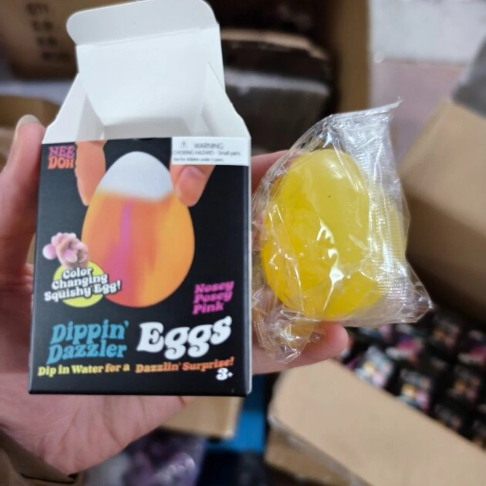 2026 Needoh Golden Egg Hunt Game Blind Box Easter Fidget With With Squishy Surprise Stress Relief Squeeze For Kids' Easter Party
