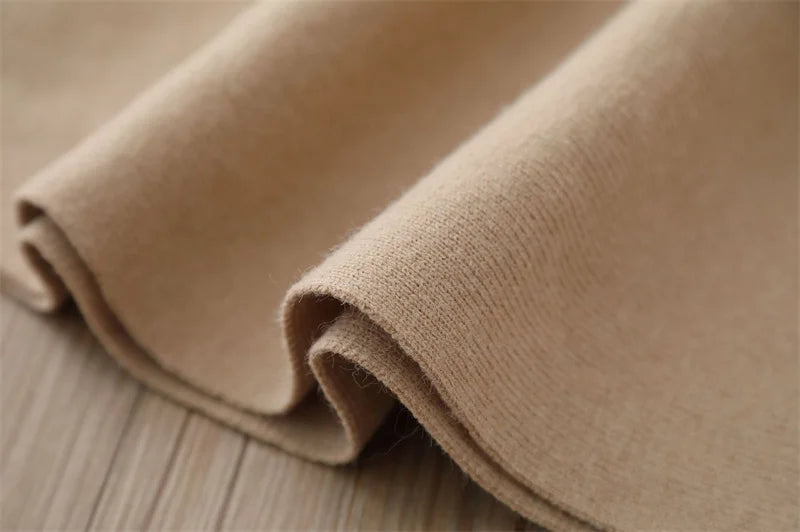 Girls Knitted Long Sleeve Casual Kids Baby Knitted Outfit  2-8 Years Christmas School Costume