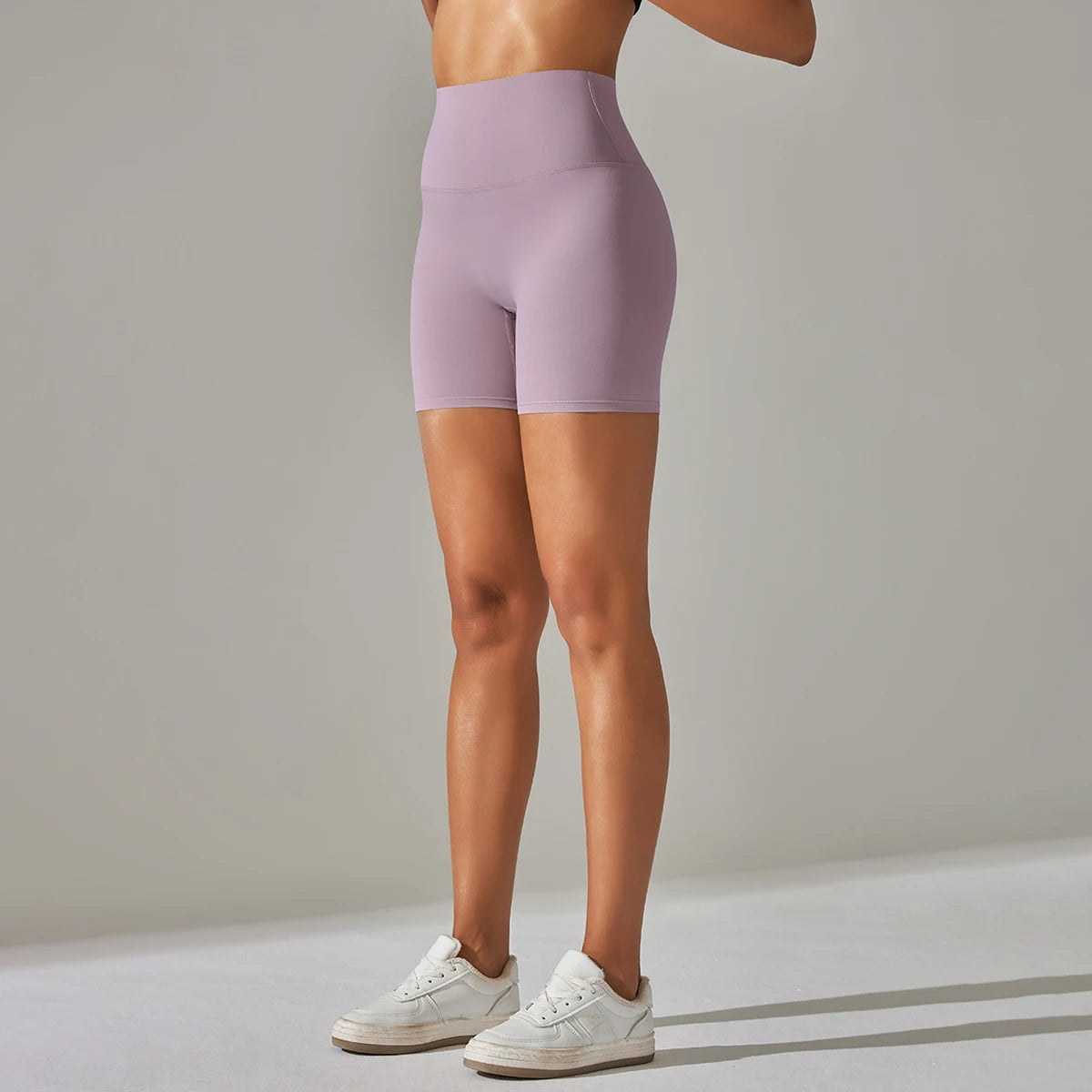 Summer Women Yoga Shorts Naked Feel Sports Shorts  Fitness Tights High Waist Gmy Running Push Up Clothes Workout Cycling Shorts
