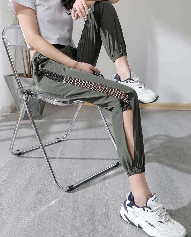 Harem Clothes Sweatpants Female Pants Joggers Fitness Black Jogging Trousers for Women with Pockets Sports Aesthetic G Slacks