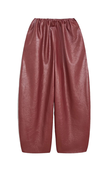 Leather Fashion Jacket Skirt Sets Women Zipper Loose Street Stand Collar Coats Straight Midi Skirts Suits 2025 Autumn Party Chic