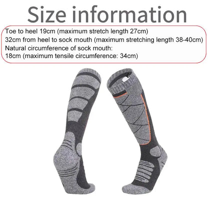 Heated Socks Man Winter Thermal Heated Foot Warmer Rechargeable Outdoor Sport Ski Heating Socks Warm Snowmobile Skiing