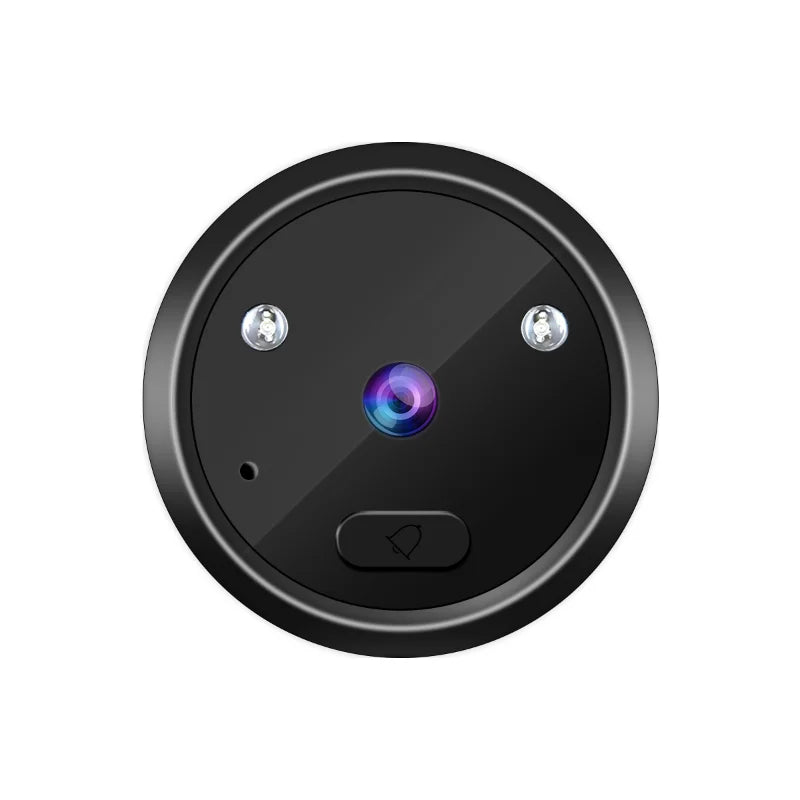 Escam C22 Video Peephole Doorbell Camera Video-eye Record Electronic Ring Night View Digital Door Viewer Home Security