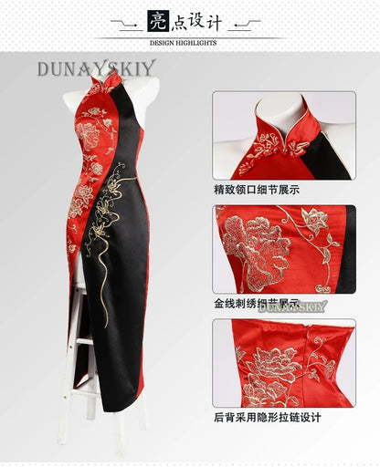 EtherealBe Resident Evil Ada Wong Cosplay Costume Set