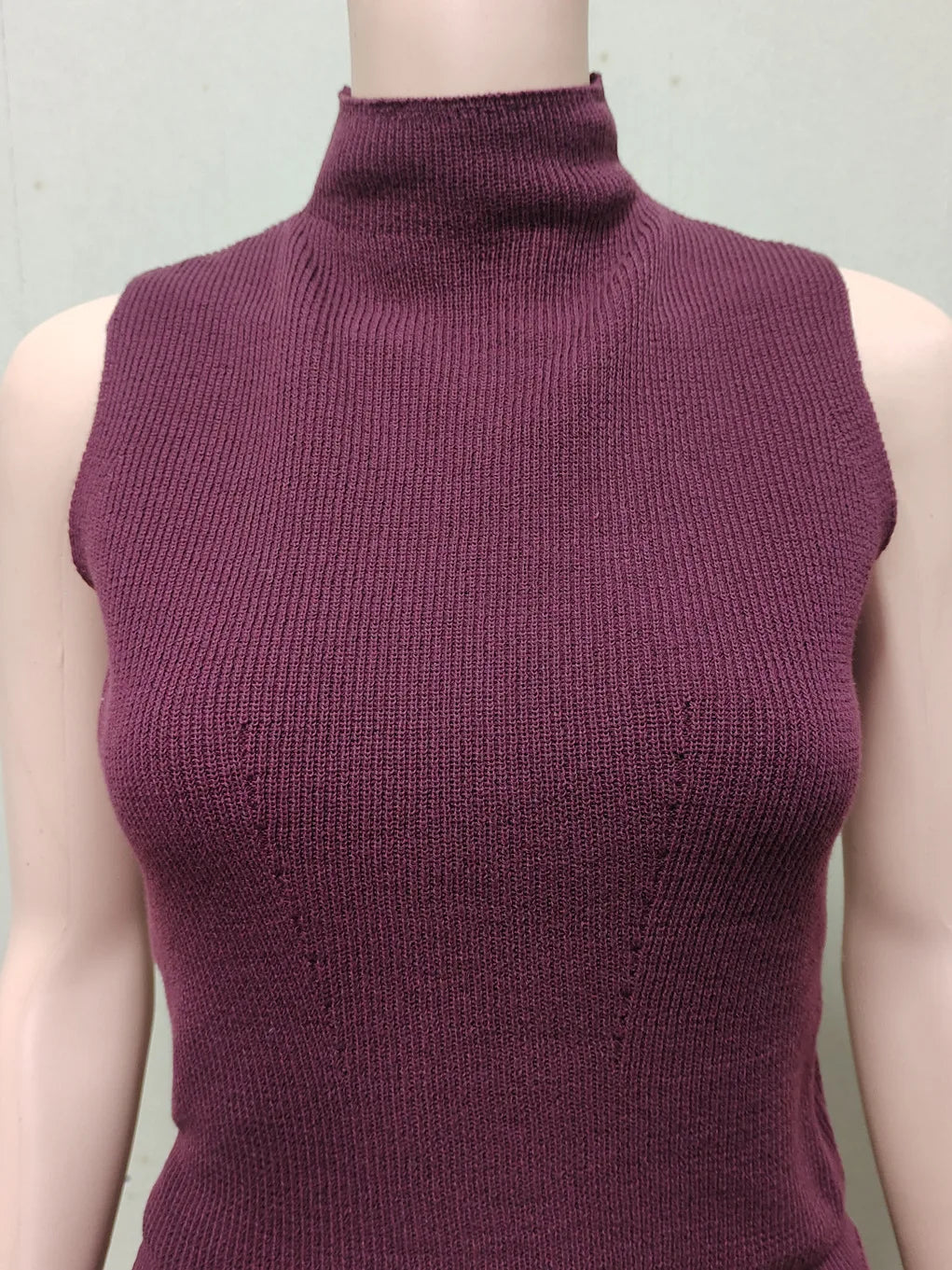 Autumn Elegant Long Skirt Two-piece Set Women's Sleeveless Knitted Turtleneck Vest Slim Skirt Set Female New Fashion Skirt Set