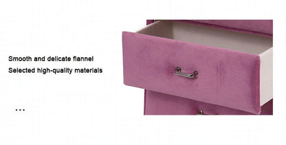 Pink Sofa Shape Jewelry Box Beautiful Case Fashion Jewellery Store Showcase Holder Organizer