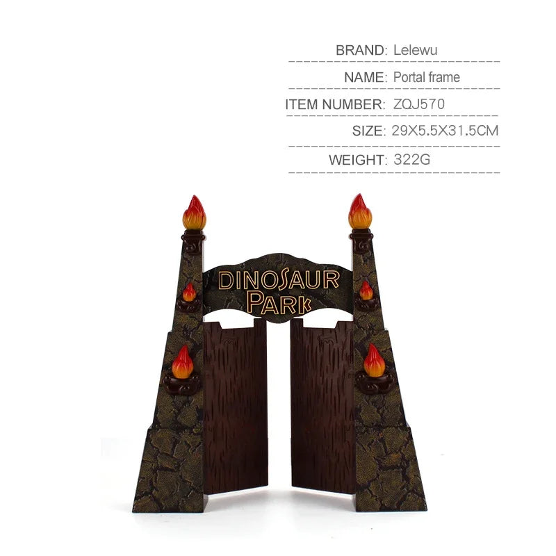 EtherealBe Dinosaur Park Set - dinosaur playset for kids